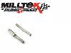 Milltek Sport MSVW285REP Link Pipes for Milltek Cat-Back System - Volkswagen Golf MK5 R32 3.2 V6